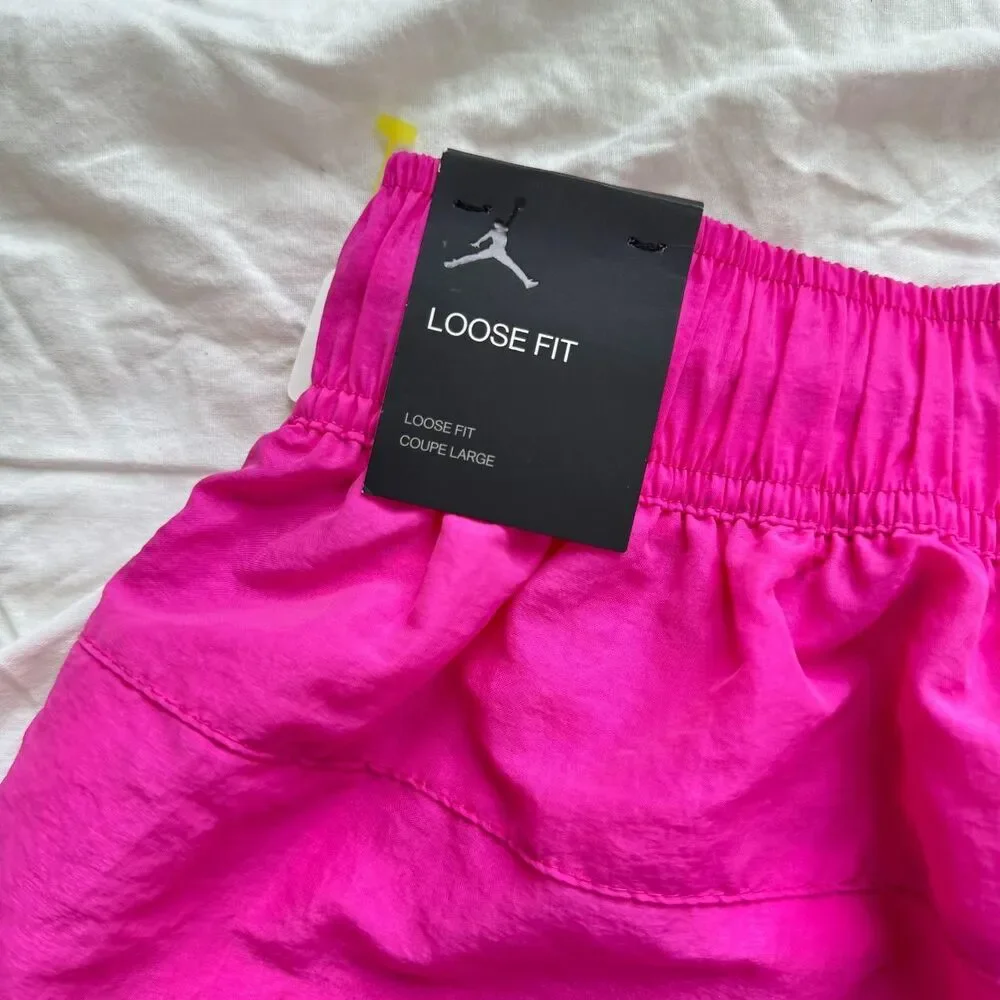 Nike Air Jordan Men's Lose Fit Shorts Size M Utility 23 Engineered Pink